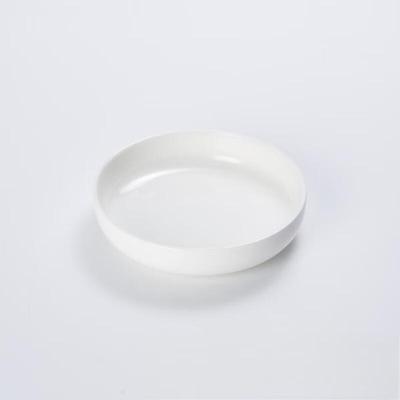 LISM Pure White Ceramic Salad & Pasta Plates