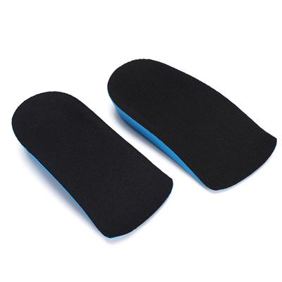 1 Paar PU 2-4cm Unsichtbarkeit Bequem Sport Halbhohe Erhöhung Fußpolster Erhöhungsschuhe