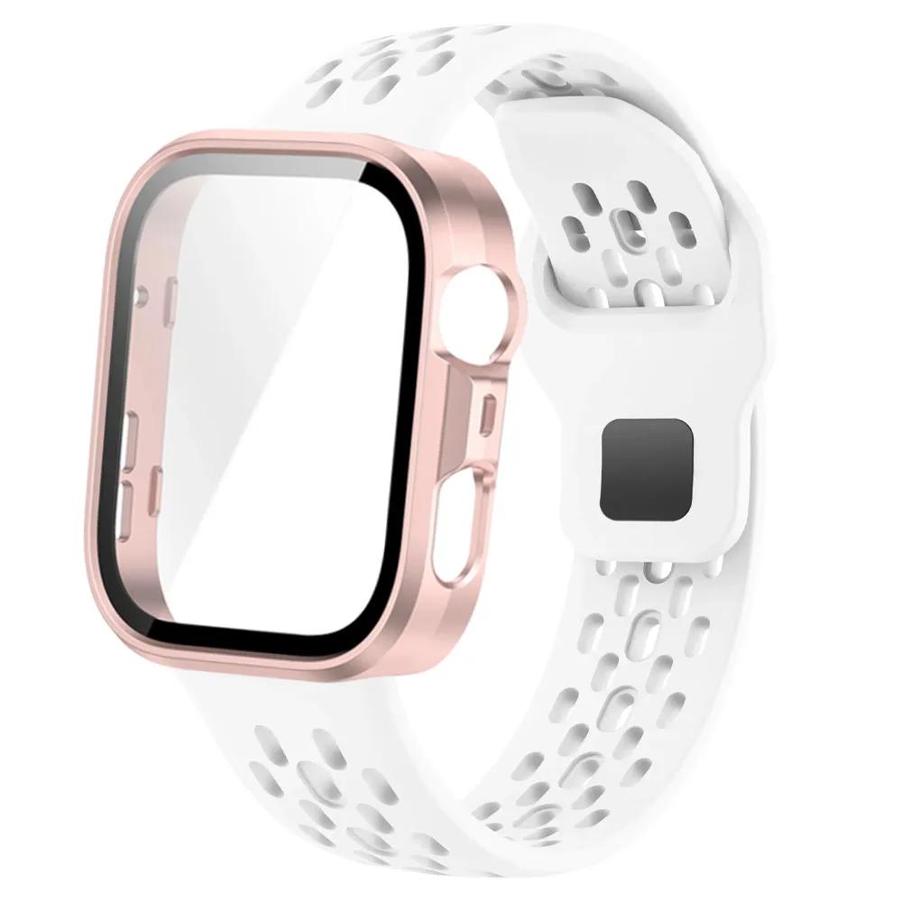 PC-Gehäuse+Silikonband Für Huawei Watch Fit 3 4 4 Pro Displayschutzhülle Armband Für Huawei Watch Fit 4 Pro Vollständige Abdeckung Schale