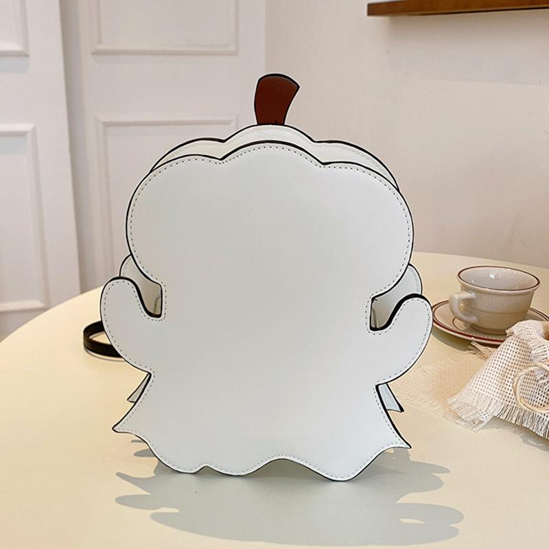 Halloween Creative 3D Cartoon Cell Phone Purses Pumpkin Ghost Design Cute Shoulder Bag Personalized Candy Color Crossbody Bags CLE