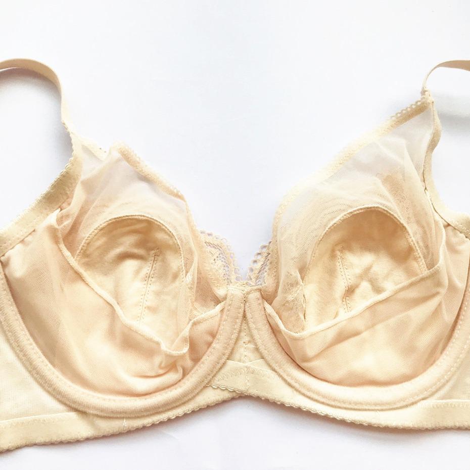 Soutien-gorge Confortable Respirant à Oreilles de Lapin en Dentelle avec Armatures Souples et Maintien Latéral Ajustable - Style 1088