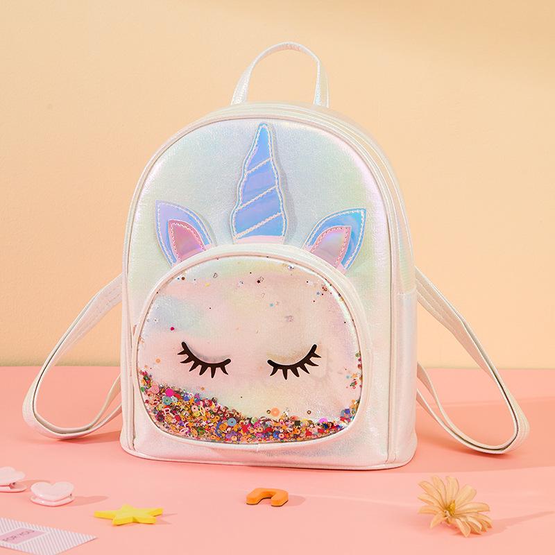 Unicorn Backpack For Children Trendy And Cute Backpack Kindergarten Cartoon Small School Bag Eco-Friendly Material