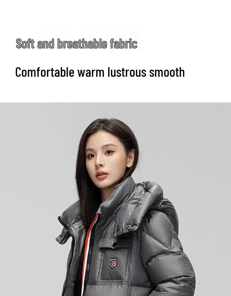 Yaya Winter 2025 Unisex Short Hooded Ski Jacket - Thick, Warm, and New Arrival