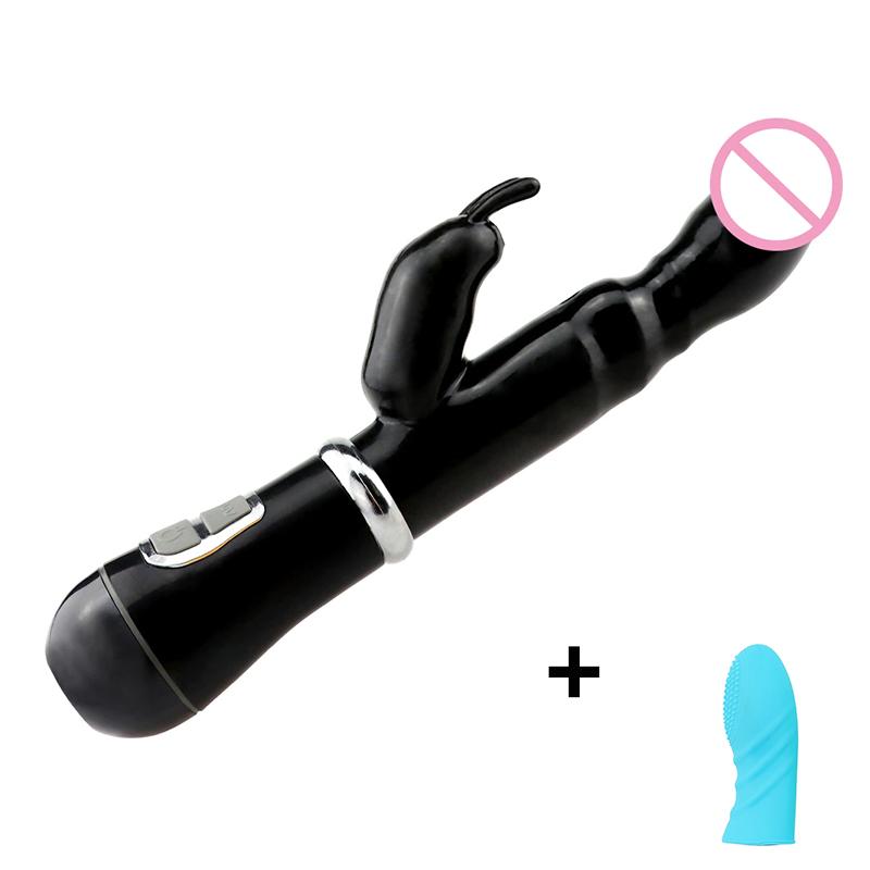 Wand Waterproof Dildo Vibrator Sex Toy Double Rod Masturbation Rabbit Vibrator Utensils Adult Sex Product Vibrator for