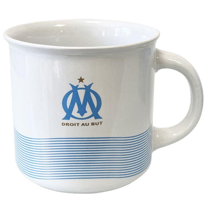 Tasse rétro en céramique Olympique de Marseille