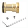 Copper Construction Tub Spout Adapter Shower Base Adapter