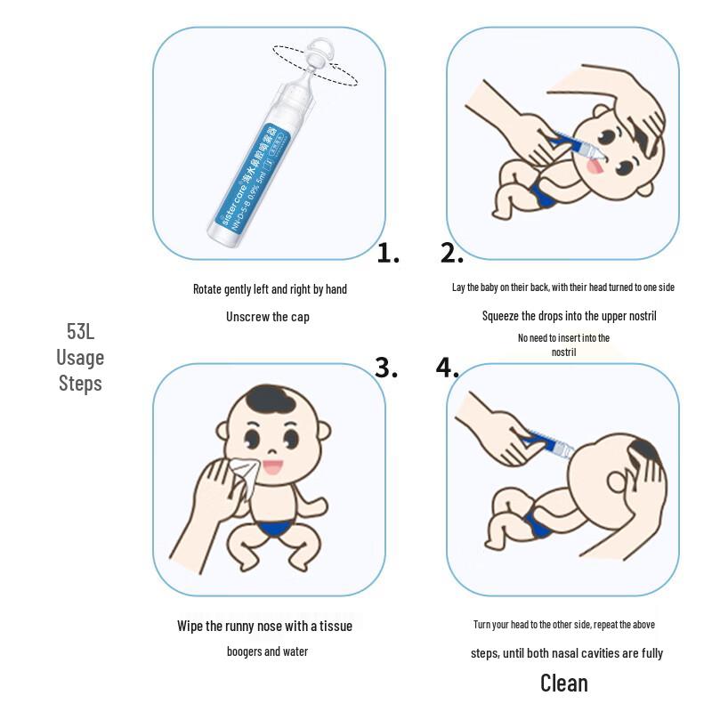 sister care Baby Saline Nasal Spray