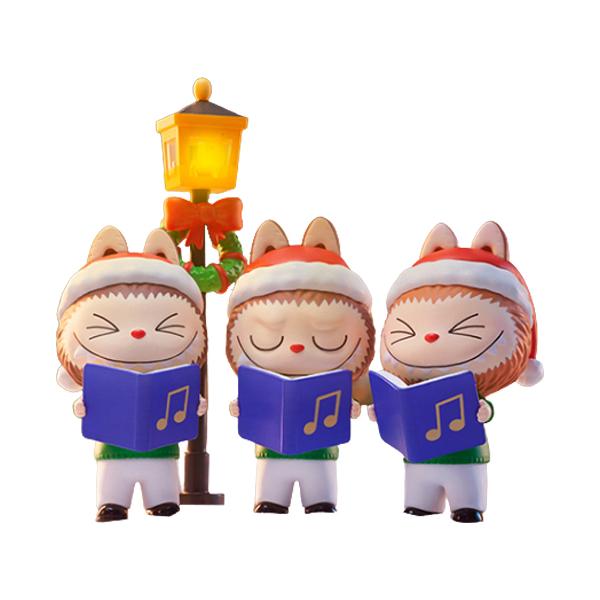 POP MART LABUBU Together Christmas Collection Together In Winter Mystery Boxes, Single Mystery Box