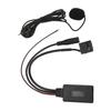 Bluetooth Aux Audio Cable Adapter Microphone Handsfree Replacement for Mondeo 6000CD
