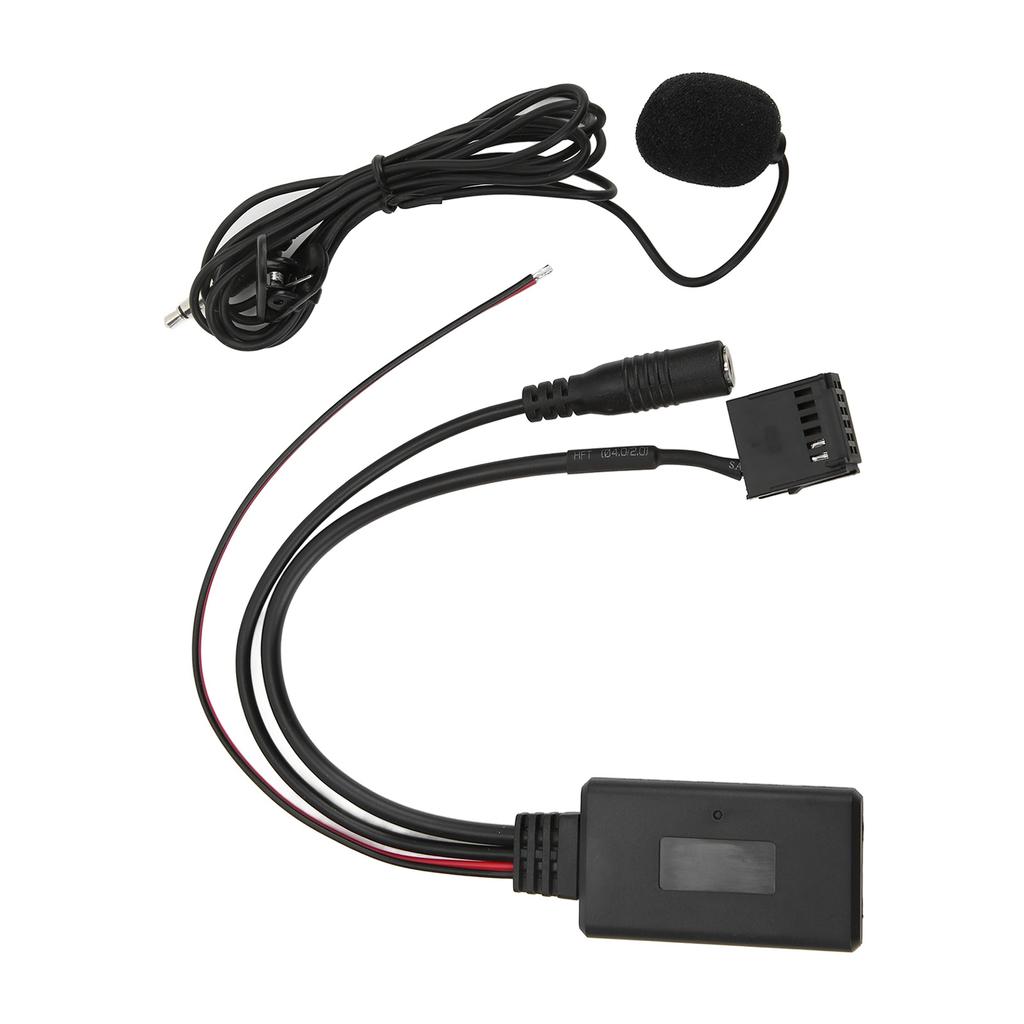 Bluetooth Aux Audio Cable Adapter Microphone Handsfree Replacement for Mondeo 6000CD
