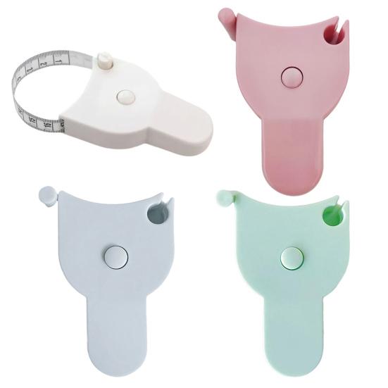 Retractable Tape Measure Dual-Sided Soft Mini Measuring Tape Portable Tailor Sewing Cloth Weight Loss Body Measurement Tape Flexible Ruler Tape