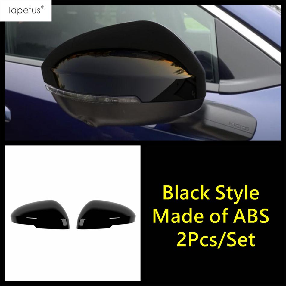 For Nissan Kicks 2025 2026 Rearview Mirror Protection Cap Case Cover Trim ABS Chrome / Black / Carbon Fiber Accessories Exterior
