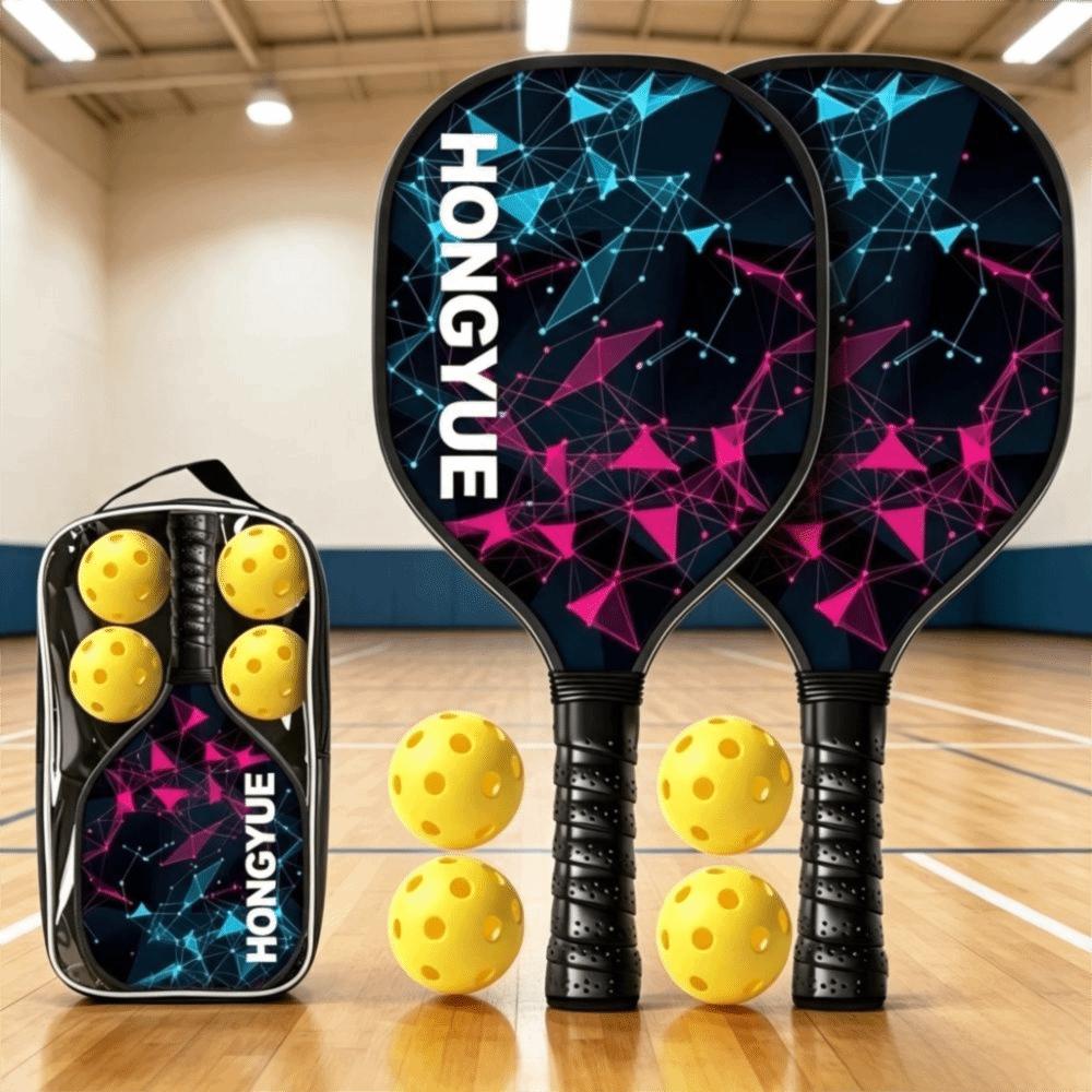 Lightweight Pickleball Paddle Set Non Slip Professional Pickleball Racket Exercise