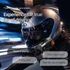 C9 Motorcycle Helmet Bluetooth Intercom for Motorbike Touring | 500m Real-Time Communication Rider & Passenger Bike Headphones