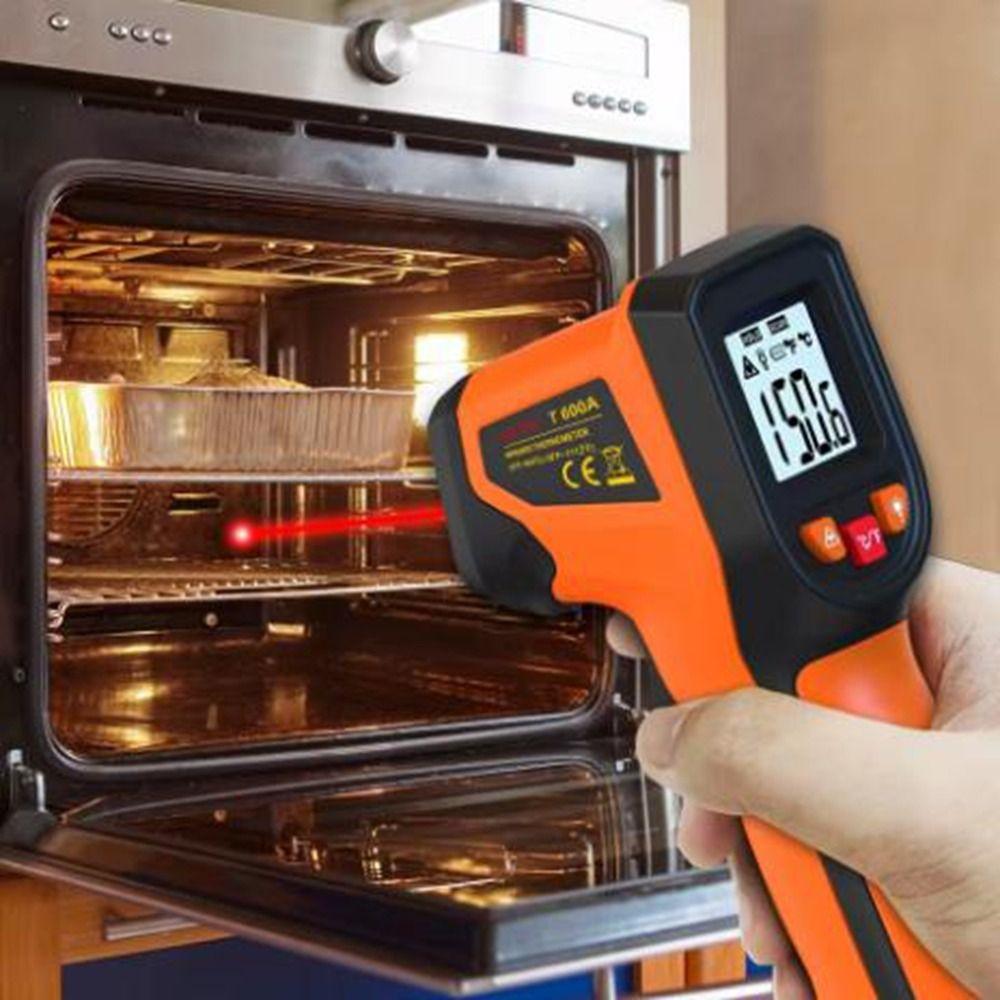 LCD Display Digital Temperature Meter Non-Contact Cooking Thermometer For Home