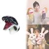 Children Hand Animal Puppet Model Silicone Material Educational Use Creative