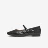 Bata Leder Mary Jane Ballerinas für Damen Weichsohlige flache Schuhe