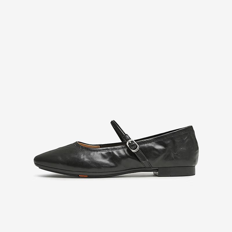 Bata Leder Mary Jane Ballerinas für Damen Weichsohlige flache Schuhe