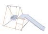Nonaka Seisakusho Folding Long Slope Kids Park F, Beige, Energetic Playground Equipment, Jungle Gym, Swing, Slide, Horizontal Bar