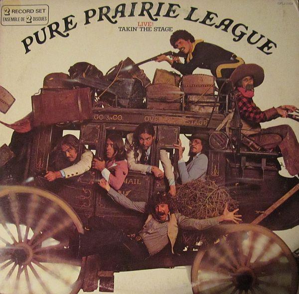 

LP Record PURE PRAIRIE LEAGUE Live Takin The Stage CPL224041 RCA Victor 1977 Canada Rock Used