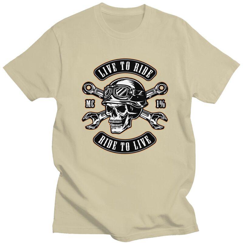 Custom Motorcycle Repair Service T Shirts for Men 100 Cotton Tees Rockabilly Rock Biker Tshirt Fashion Tshirt Clothing
