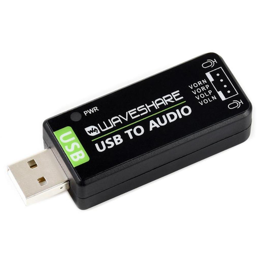 USB Sound Card, USB Audio Module, Driver-Free, External Audio Converter for / Nano
