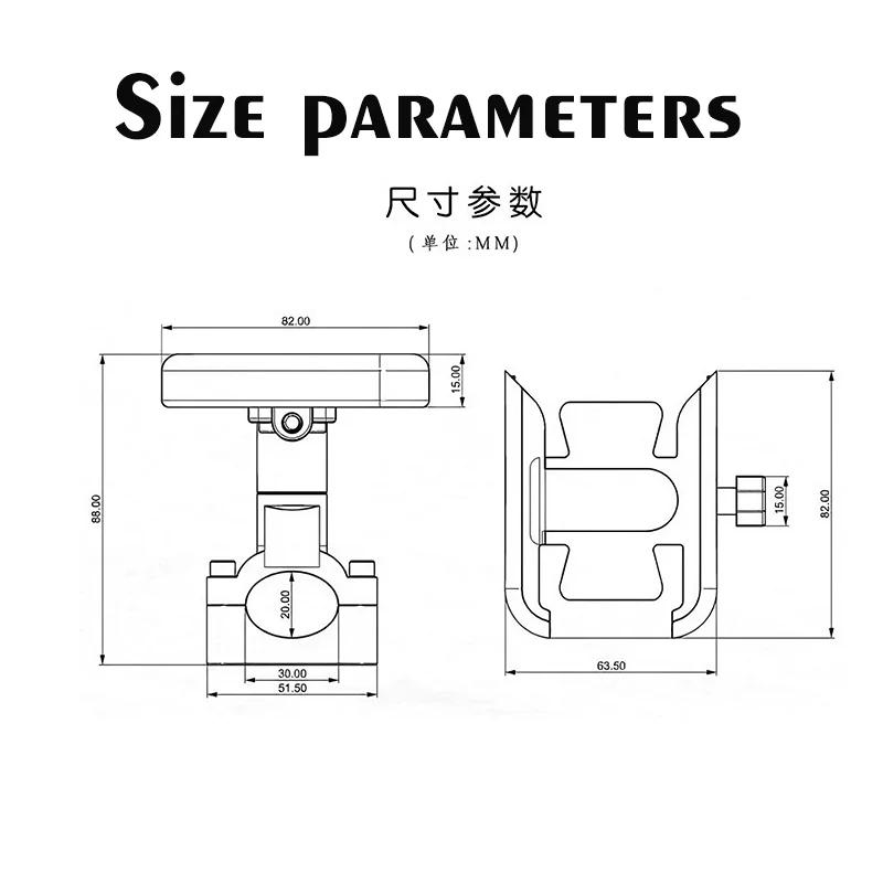 2025 New For Piaggio MP3 250 300 500 HPE Sport Scooter Motorcycle Accessories Handlebar Mobile Phone Holder GPS Stand Bracket