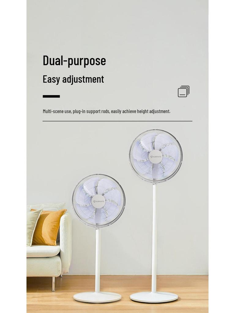 Airmate FS35-X79 7-Blade Floor Fan: Quiet, Energy-Efficient Oscillating Fan for Bedrooms.