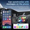 2 in 1 Wired to Wireless Carplay Android Auto Adapter Mini Box Car USB Dongle Plug&Play for OEM Wired CarPlay/Andriod Auto Cars