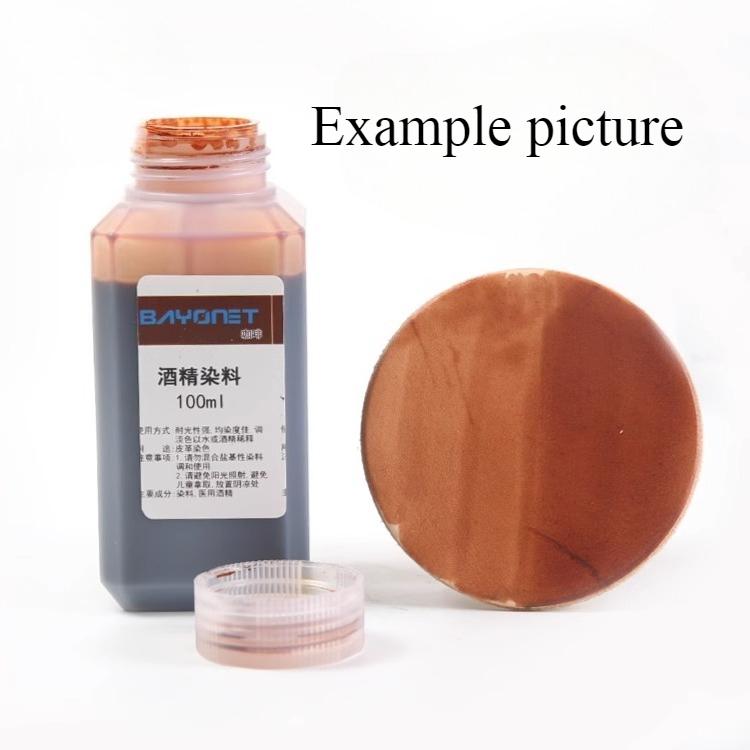 DIY Leather Alcohol Dye Leather Carving Alcohol Dye 100ml/ Be Used for Color Restoration Can Be Diluted Color-changing Agent