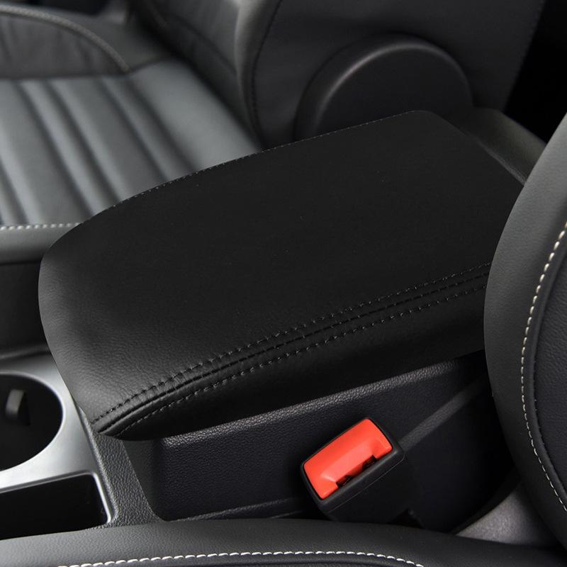 Volkswagen Touran L Armrest Box Leather Cover for 2016-2018 Models - Dustproof Interior Modification Pad