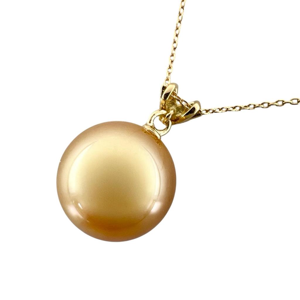 Pendant top gold Women Pearl used