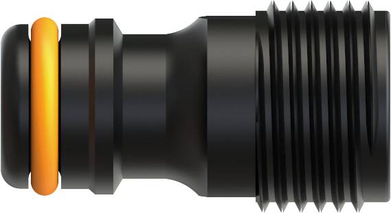 Fiskars Double Tap Connector Garden Hose Adapter for Tap 21-33mm