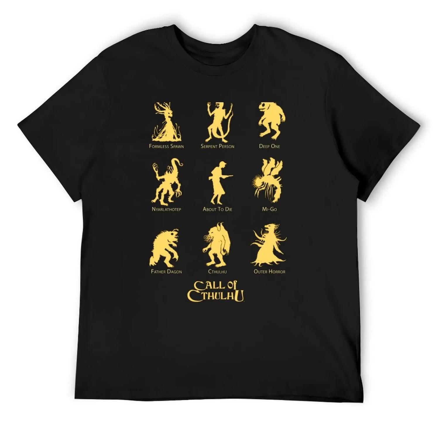 Call of Cthulhu - Know Your Monsters T-Shirt S