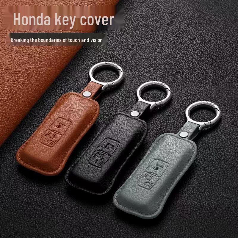 Honda CRV, Accord, Civic, XRV, Haoying, Xingge Key Cover - New 11th Gen English Style Crown Road Buckle Shell