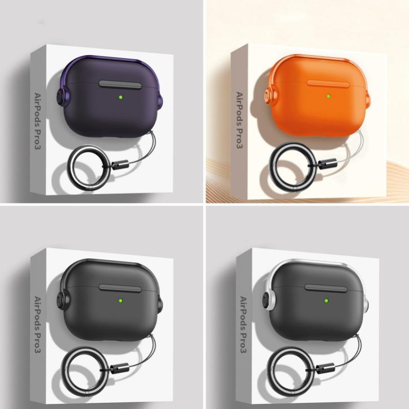 Variable Bracket Earphone Protective Case Is Suitable for Airpods 4th Generation Without Falling Off the Cover Apple Wireless Bluetooth Pro3 Matte