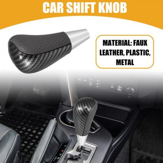 Gear Shift Knob Car Inner Gear Shifter Knob for Toyota Yaris 2004-2018 Gray