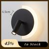 A60zliving Room Bedroom Reading Lighting Led Wall Lamp Spotlight Sconce Wall Light Stair Lamp Corridor Aisle Decor Lighting Blac