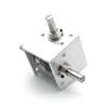 1:20 8MM High Torque Metal Gearbox Worm Gear Reducer DIY Robot Toy Car Precision Gear Ratio For Enhanced Performance