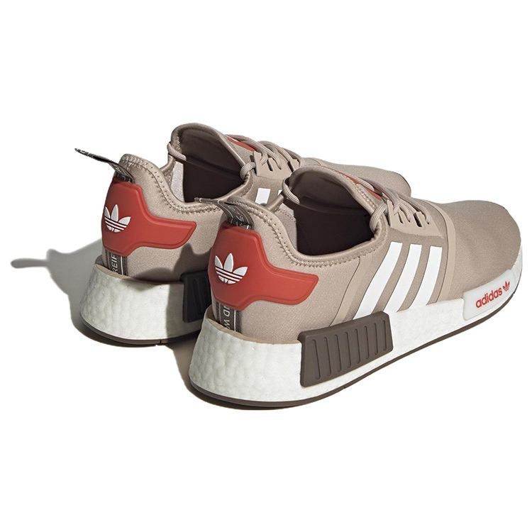 Adidas NMD_R1 Průsvitně růžová Solární červená Unisex Tenisky Obuv-Bílá ID4348