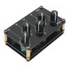 Audio Mixer 4 Input 1 Output Mini Sound Board Console Portable Passive Stereo Audio Mixer
