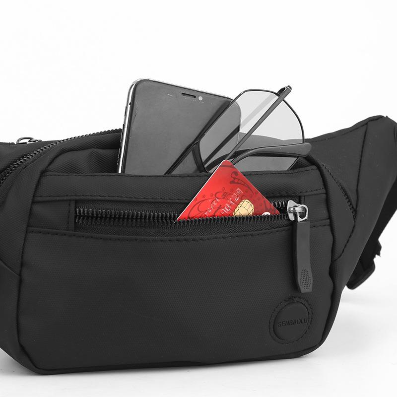Men's Multi-Purpose Outdoor Waist Bag – Casual Travel Crossbody Sling Bag