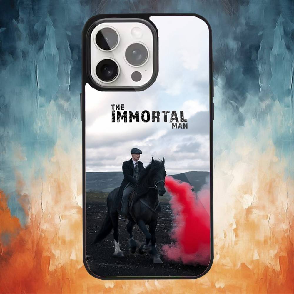 Moive P-Peaky Blinders The Immortal Man Phone Case For iPhone 17 16 15 14 13 12 Pro Max Plus for Magsafe Wireless Magnetic Cover