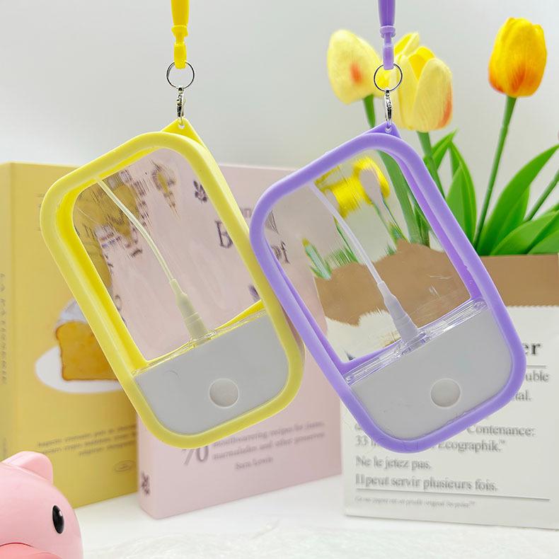 Macaron-Colored Travel Spray Bottle for Alcohol Disinfection