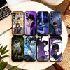 Scissor Seven Anime Phone Case Black Silicone Soft For Samsung S25,S24,S21,S22,S23,S30,Ultra,S20,Plus,Fe,Lite