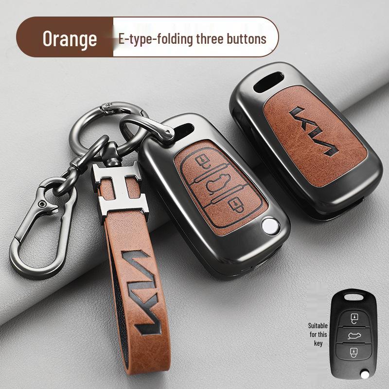 Kia Key Bag for K3 K4 K5, KX3 KX5/7, Sportage, Sorento, Niro, Kaicheng - Unisex Shell Buckle