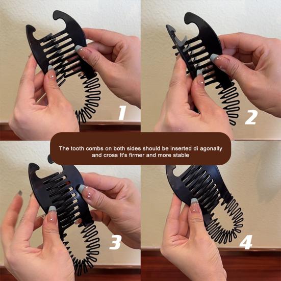 Women Clip Hair Banana Styling Non-Fading Hair Back Head Hair Clamp