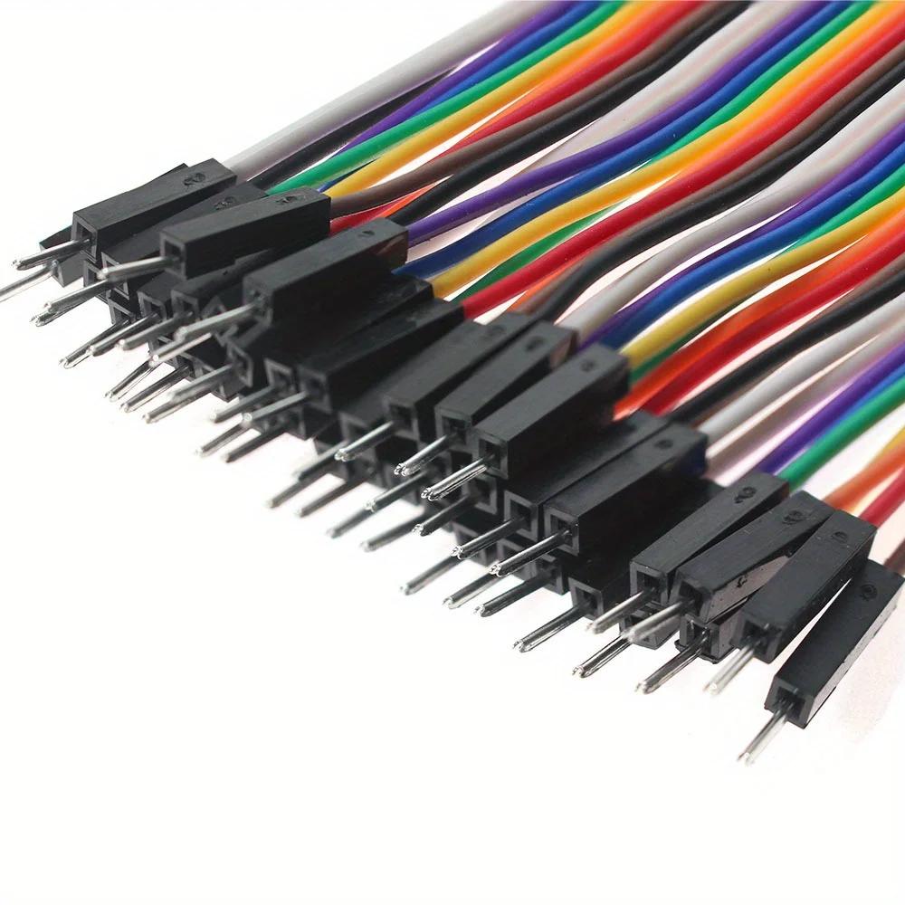 1 Set Breadboard Jumper Wires 40Pin 10CM Male to Male Dupont Wire 400 Point Breadboard For Arduino DIY Kits