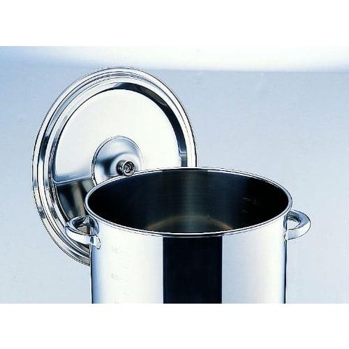 Endo Shoji Commercial Half-Crock Pot, 27cm, Stainless Steel, Made In Japan, AHV11027