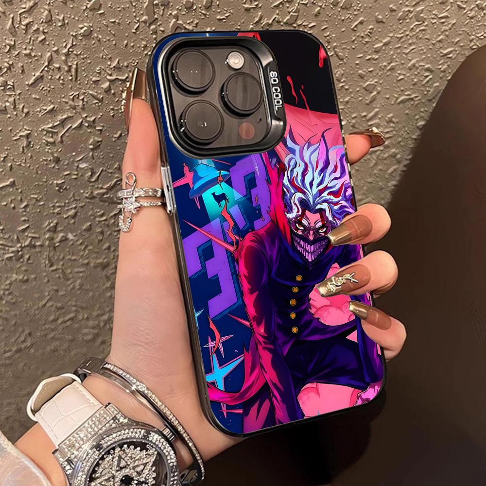 

Anime Dandadan Translucent Mobile Phone Case for iPhone 17 16 15 14 13 12 11 X XR XS Air Pro Max Plus Colorful Cover iPhone X